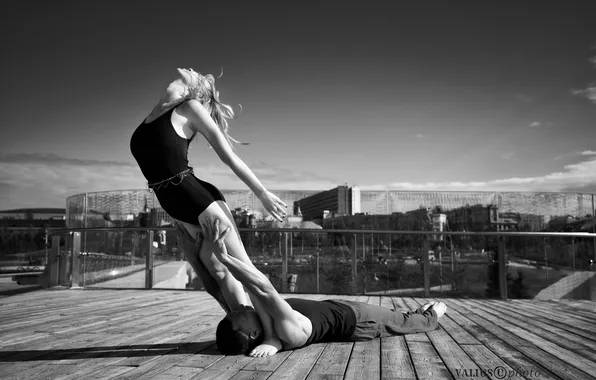 Black and white, dance, monochrome, choreography, Valius photo, paired, pair dance