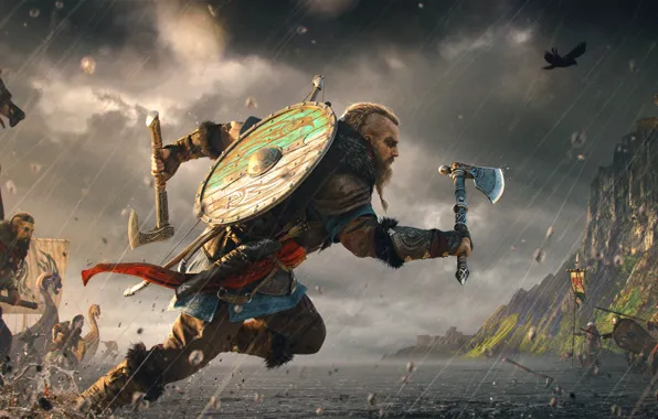 Battle, Assassin's Creed, The Vikings, Assassin's Creed Valhalla, Eivor