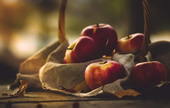 Apples, food, fruit
