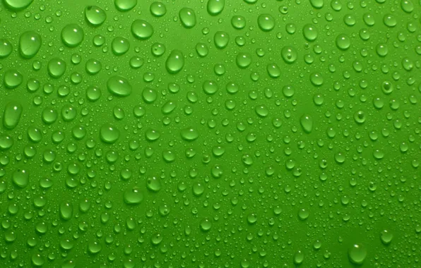 Picture Drops, Green, Background