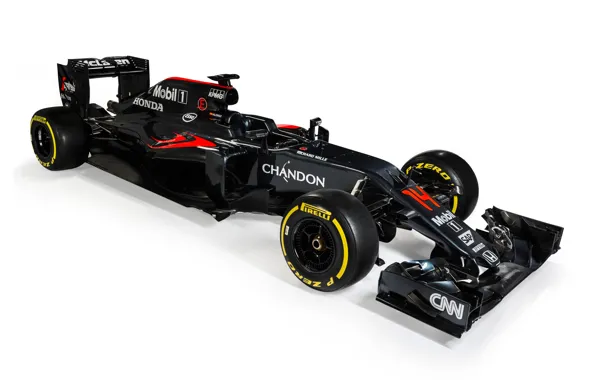 McLaren, white background, formula 1, the car, Honda, Formula 1, Honda, McLaren