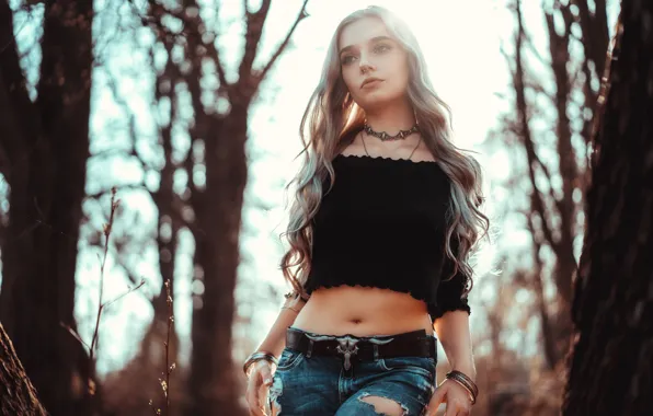 Makeup, sponge, ripped jeans, Loba, Andreas-Joachim