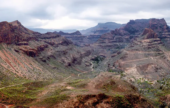 Mountains, rocks, Spain