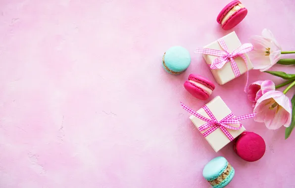 Cookies, gifts, tulips, almond, Olena Rudo