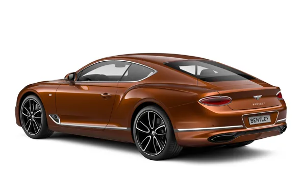 Bentley, Continental GT, rear view, 2018