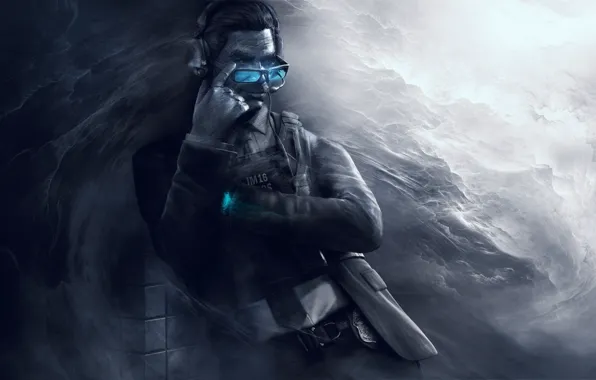 Picture glasses, costume, Ubisoft, special forces, Tom Clancy's Rainbow Six Siege, Rainbow Six Siege, Warden, Special …
