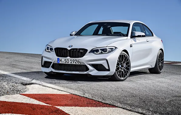 Picture the sky, asphalt, coupe, track, BMW, 2018, F87, M2