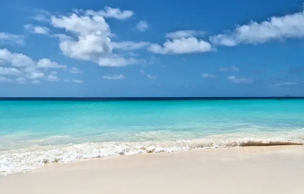 Picture sand, sea, beach, the sky, nature, horizon