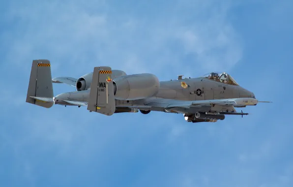 Thunderbolt II, A-10C, twin-engine attack aircraft