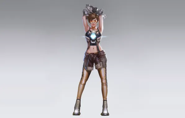 The game, Glasses, Games, Art, Gun, Blizzard Entertainment, Lena, Lena