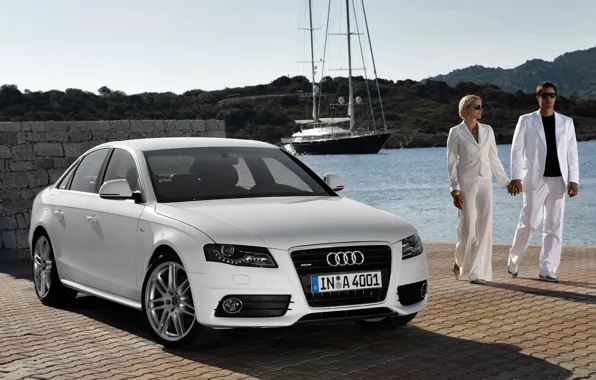Audi, quattro, sedan, s-line