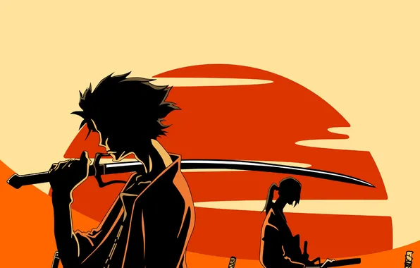 The sun, weapons, sword, anime, war