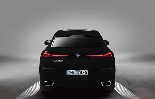 BMW, BMW X6, SUV, 2019, Vantablack, BMW X6 Vantablack, BMW X6 Vantablack SUV