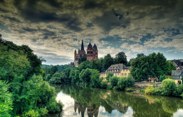 Picture Germany, Limburg an der Lahn, Limburg an der Lahn, The Cathedral Of St. George