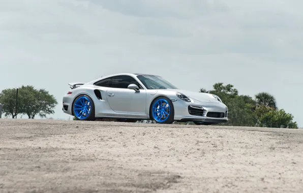 Picture Porsche, Turbo, Wheels, 991, Strasse