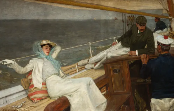 Picture Cruise, Cruise, French painter, French painter, Raoul du Hraddya, Raoul du Gardier, Cruise
