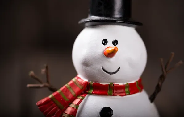 New Year, Christmas, snowman, snow, merry christmas, snowman