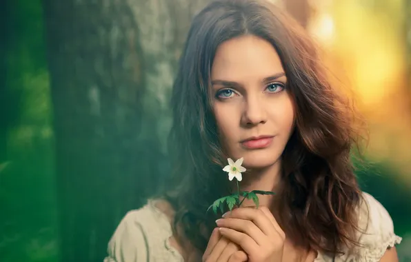 Look, girl, portrait