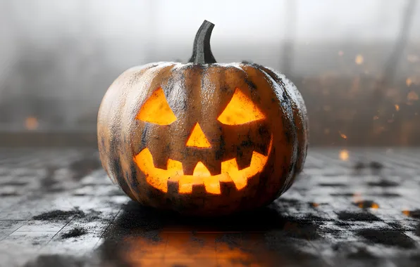 Autumn, pumpkin, Halloween, Halloween, AI art, neural network