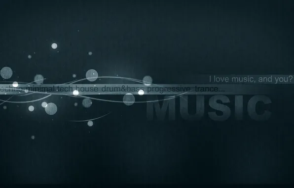 Minimal, Music, techno, tech house...