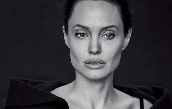 Picture close-up, background, model, portrait, actress, Angelina Jolie, Angelina Jolie, photographer