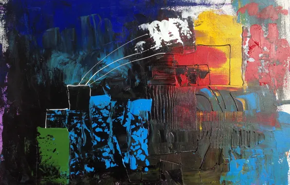 Abstraction, color, form