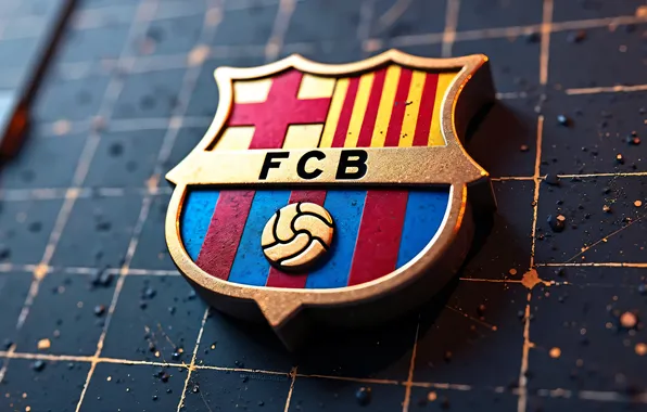 Logo, Football, Barcelona, FCB, Soccer, FC Barcelona, Barca, La Liga