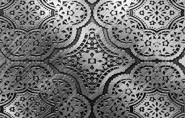 Metal, pattern, silver, metal, texture, background, pattern, steel