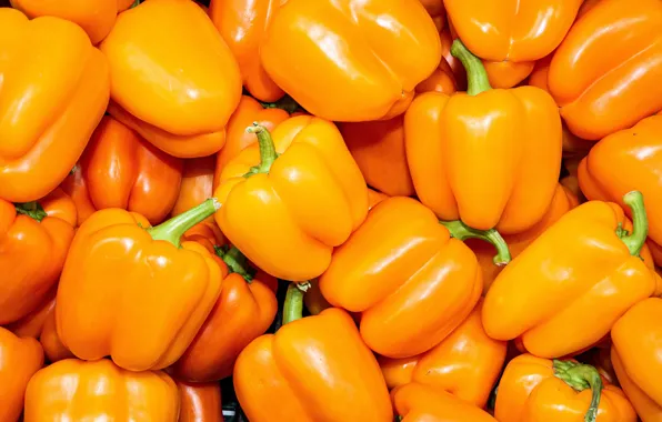 Yellow, pepper, vegetables, a lot, Bulgarian, paprika