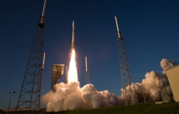 Space, rocket, start, Atlas V