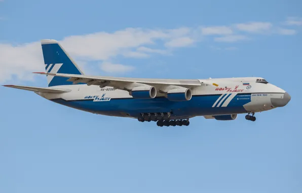 Picture the plane, transport, heavy, far, An-124-100, "Ruslan"
