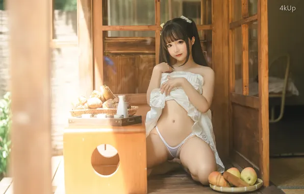 Asian, pants, chun momo