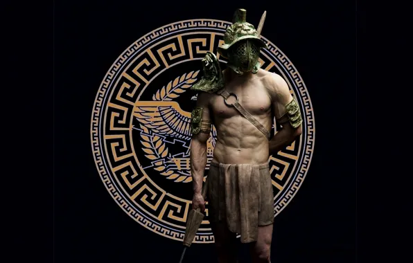Warrior, Helmet, Gladiator, Pearls, Gladiator, Lukas Kutschera
