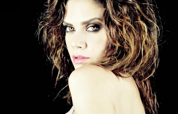 Picture the dark background, photo, Celaya, Angelica, Angelica Selaya