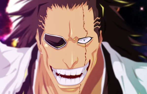 Sword, game, Bleach, devil, long hair, war, anime, katana