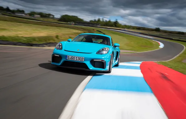 Porsche, Speed, Cayman, Lights, GT4, 2019, Porsche 718 (982) Cayman GT4