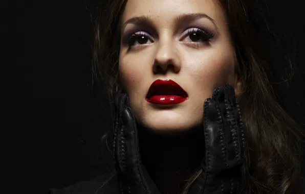 Picture girl, actress, Leighton Meester