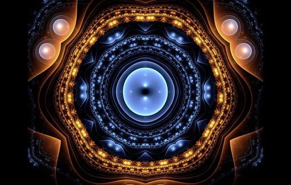 Abstraction, pattern, fractals, fractal, ornament, abstract background
