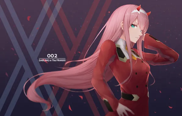 Zero two, 02, anime, zero too, HD phone wallpaper