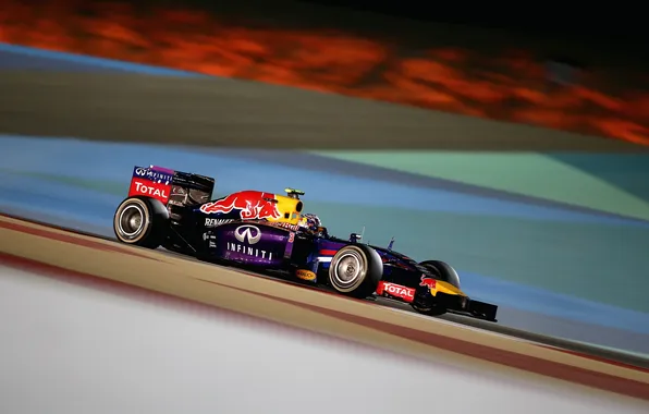 Picture race, formula 1, the car, race, Bahrain GP, Daniel Ricciardo, Infiniti Red Bull Racing