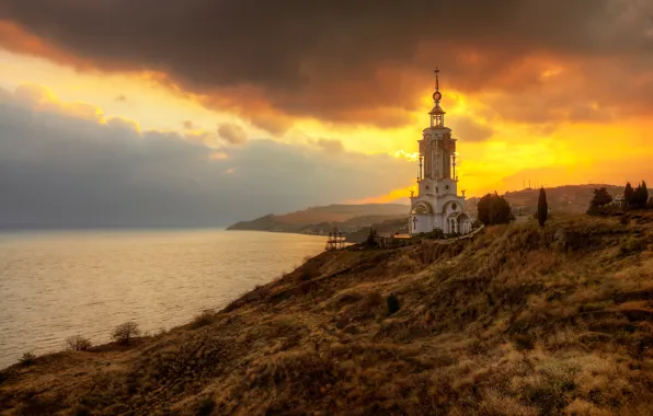 Sunset, Crimea, October, our