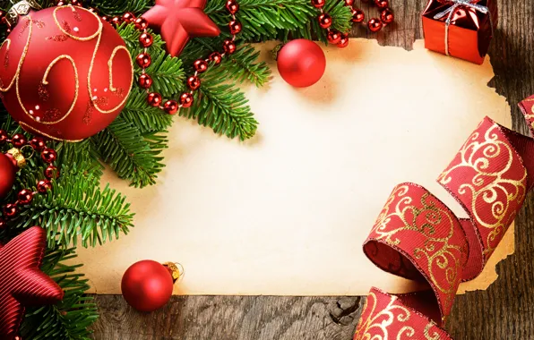 Red, balls, new year, Christmas, beads, red, New Year, decoration