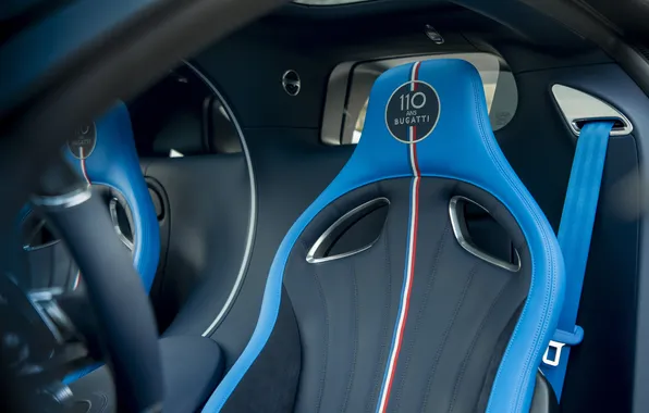 The wheel, salon, seat, Bugatti Chiron