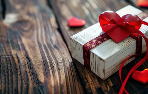 Love, holiday, gift, heart, heart, Valentine's Day, love, gift box