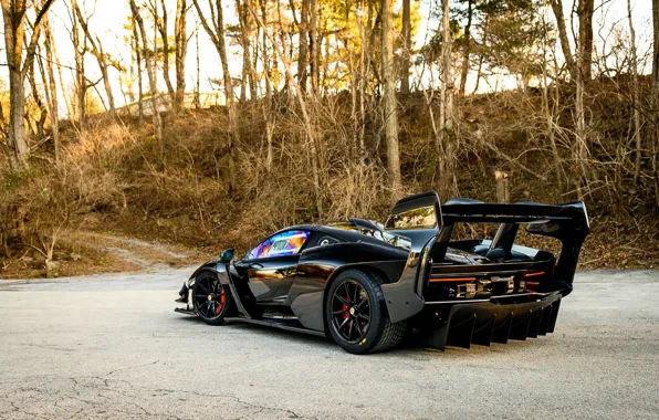 McLaren, Black, Wheels, Senna GTR