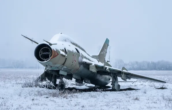 The plane, scrap, Su-22