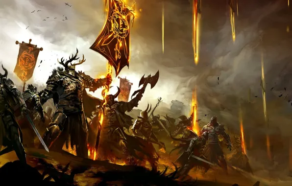 Game, wars, Guild Wars, guild