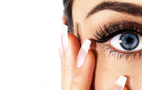 Eyes, Eyelashes, nails