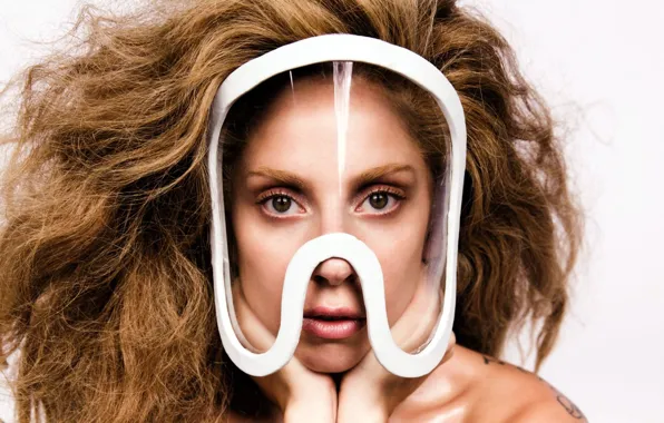 Picture hair, singer, Lady Gaga, ARTPOP, promotional photos, Mac