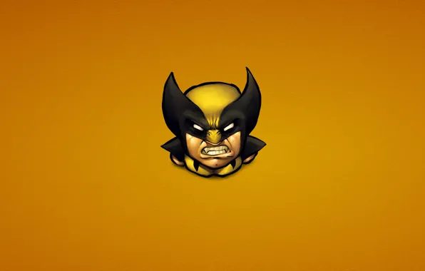 Picture anger, minimalism, Wolverine, Logan, x-men, Wolverine, Marvel, x-men